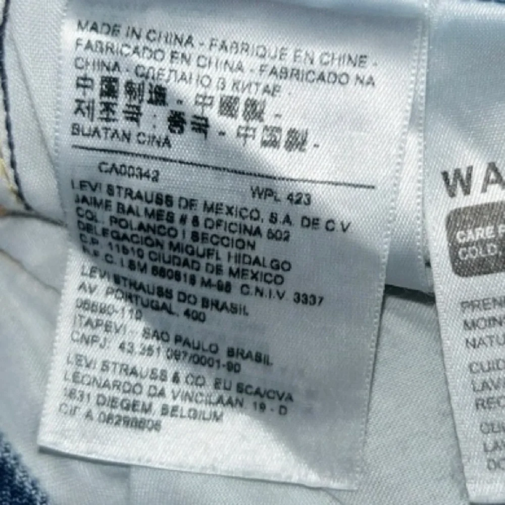 LEVI’S WOMEN DECONSTRUCTED MIDI SKIRT  Blue Denim size 26 US Equivalent: Small - Picture 10 of 12